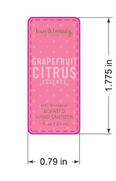 Principal Display Panel - 4441 GrapeFruitCitrusEssence