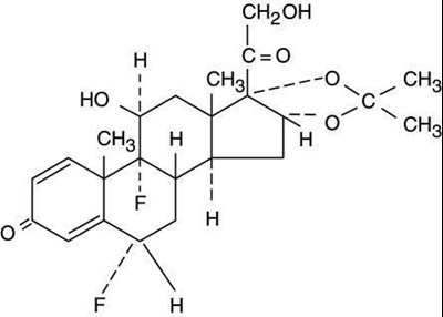 Chemical Structure (Fluocinolone Acetonide Ointment 01)