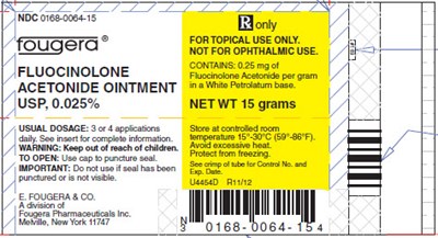 Package Label – Principal Display Panel – 15 G Container (Fluocinolone Acetonide Ointment 02)