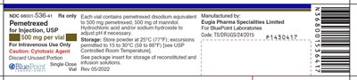 pemetrexed-fig12.jpg Pemetrexed for Injection 500mg per vial Label - pemetrexed fig12