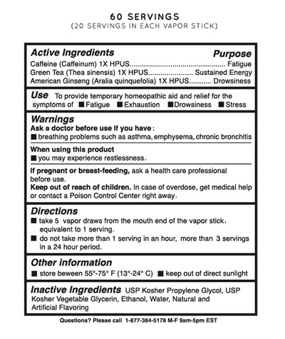 Image Description (Vapergy Label)