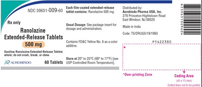 Package Label-principal Display Panel (500 mg (60 Tablets Bottle))