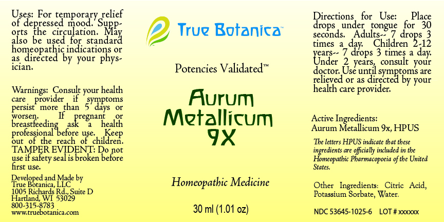 Aurum Metallicum 9x Liquid- Images NDC53645-1025