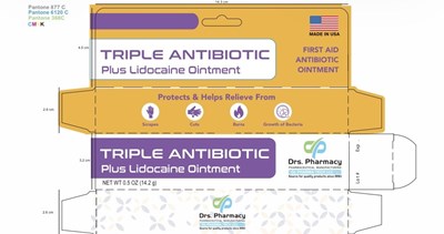Triple Antibiotic Plus Lidocaine (Llllllllllllllllllllllllllllllllll)