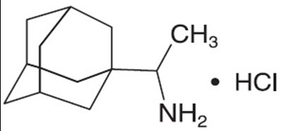 Chemical Structure - rimantadine hydrochloride 1