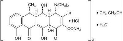 Doxycycline-hyclate-molecular-structure (Figure 01)