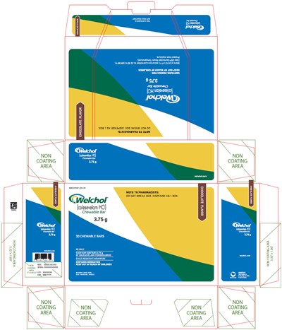 welchol-05.jpg Package Label - Principal Display Panel – 3.75 g Packet, Welchol for Suspension - welchol 05