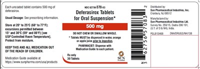 Spl-deferasirox-label-500mg (Spl Deferasirox Label 500mg)