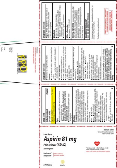 Aspirin 81 mg (nsaid)* *nonsteroidal Anti-inflammatory Drug (Aspirin 81 mg Enteric Coated Tablet Tcb 1)