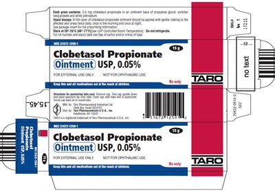clobetasol-04.jpg PRINCIPAL DISPLAY PANEL - 15 g Ointment Tube Carton - clobetasol 04