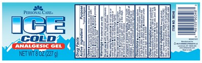 Package Label - PrsnlCreIceGel