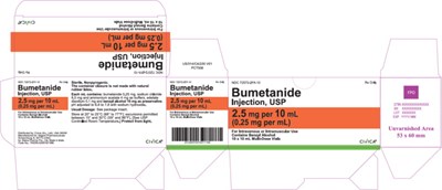 Package Label – Principal Display Panel – Carton Label (Bum03 0001 05)
