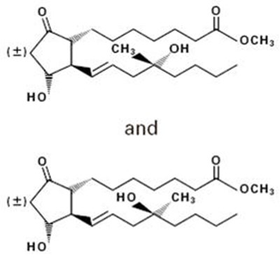 Chemical Structure (Cytotec 01)