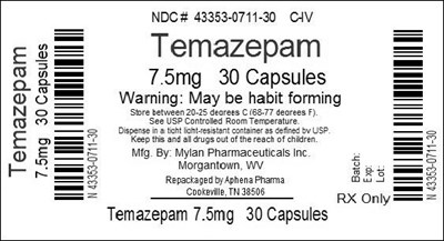 43353-711.jpg Bottle Label 7.5mg - 43353 711