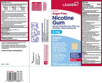 Nicotine Gum 2 mg And 4 mg Original 1