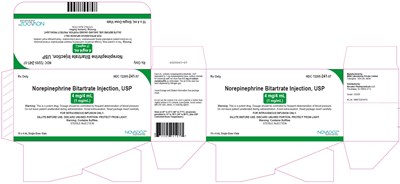 norepineprine-bitrate-inj-crtn-label - norepineprine bitrate inj crtn label