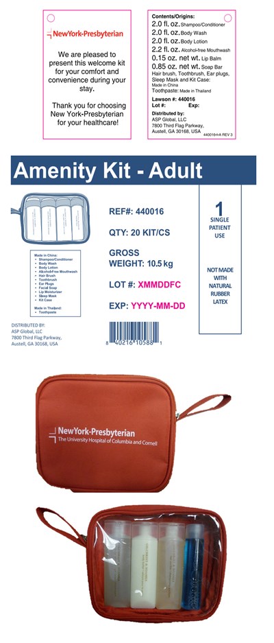 Principal Display Panel (Amenity Kit)