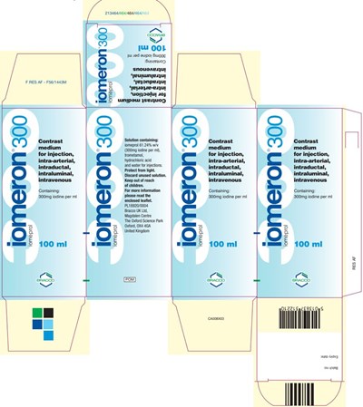 Iomeron 300 Carton 100 mL (Uk Iomeron 300 100ml Box)