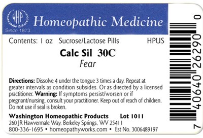 Calc Sil Label Example (Calcsil)