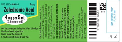 Package Label – Principal Display Panel – Vial Label (Zol13 0000 03)