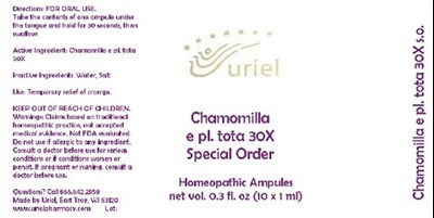 Chamomillaepltota30soampules