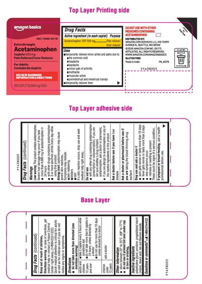 Package Label-principal Display Panel 500 mg (100 Caplets Container Label) (Acetaminophen Fig1)