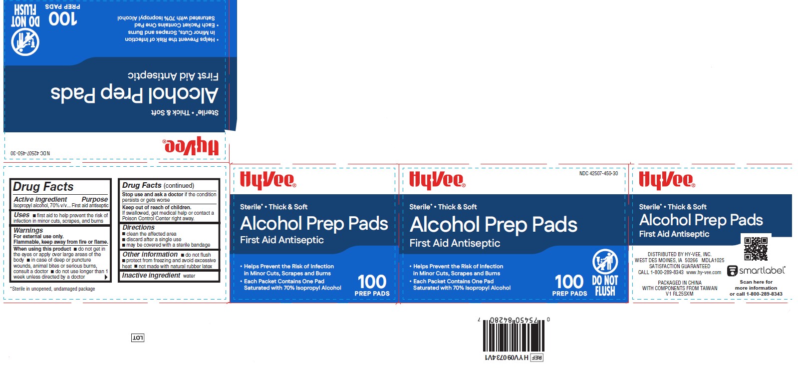 Swab Box Labels Medline Swab - Images NDC 42507-450