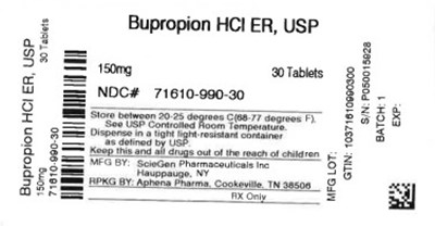 Label (71610 0990 30)