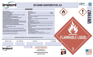 bci-01.jpg PRINCIPAL DISPLAY PANEL - 1320 Liter Tank Label - bci 01