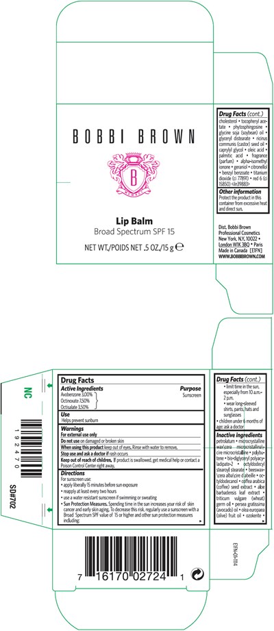 Principal Display Panel - 15 g Jar Carton - bobbi brown 01