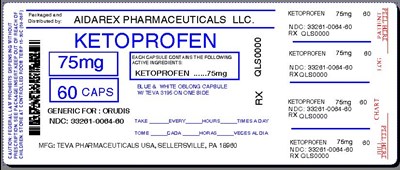 Image Label (Ketoprofen 75mg Cap For Teva 3)
