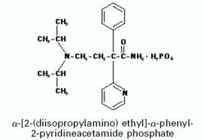 Chemical Structure - norpace 01