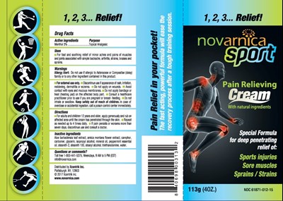 4 Oz (113 G) Ndc 61871-012-15 (Novarnica 113g)