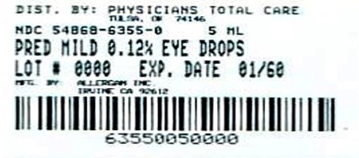 image of package label - 6355