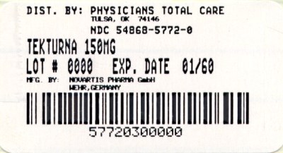 Image Of 150 mg Package Label (5772)