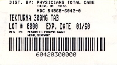 Image Of 300 mg Package Label (6042)