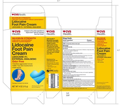Carton Label (388642 4percentlidocreme 4oz Ctn)
