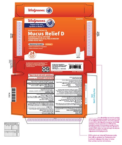 guaif-pseu-1200-120-fig1.jpg PACKAGE LABEL-PRINCIPAL DISPLAY PANEL - 600 mg/60 mg (18 Tablet Carton Label) - guaif pseu 1200 120 fig1