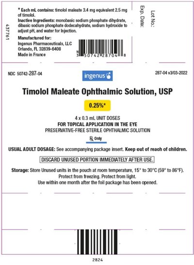 6019a50d-2bd9-48cf-97bc-6c14777ee003-03.jpg Timolol Maleate Ophthalmic Solution USP, 0.25% - Pouch Label - 6019a50d 2bd9 48cf 97bc 6c14777ee003 03