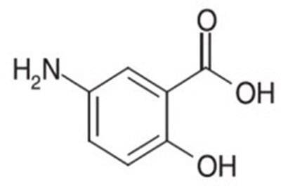 Chemical Structure (Mesalamine 02)