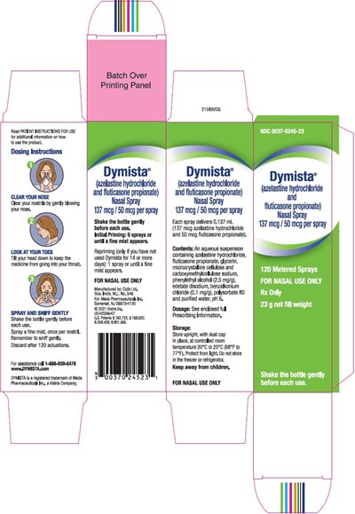 Dymista Nasal Spray 137 Mcg/50 Mcg Carton Label (Image 13)