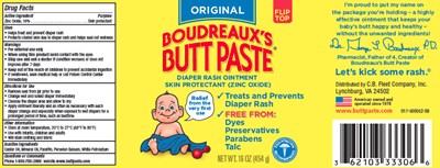 Boudreauxs Butt Paste Original Jar - BBPOriginal16ozJar