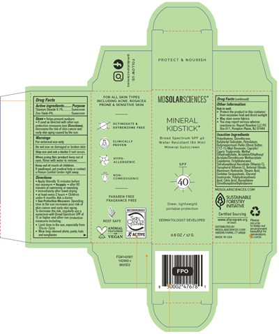 kidstick-01.jpg PRINCIPAL DISPLAY PANEL - 17 G Tube Carton - kidstick 01