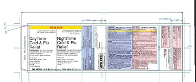 Cvs Daytime And Nighttime Cold And Flu Relief 708 mL (48ct)