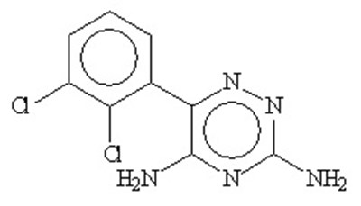 Chemical Structure (Lamotrigine Tablets Structure)