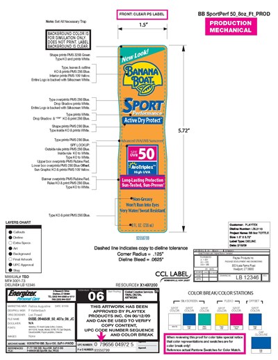 Image Of Tube Label (Front)