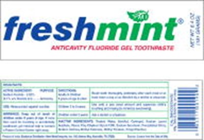 Tube Label (Freshmint Afgt 01)