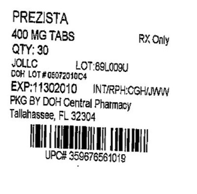Principal Display Panel (400 mg  Label)