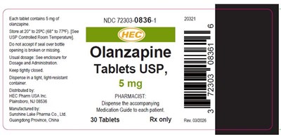 5mg-30 (Olanzapine 5mg Contain 30 T0687)