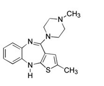 Chemical Structure (Olanzapine F001 V1)